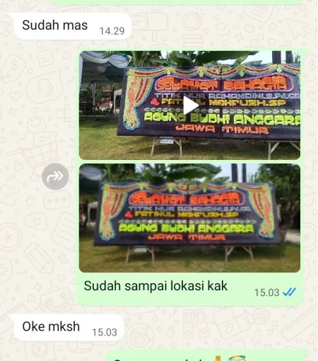 Pengiriman Papan Bunga Gedung Serbaguna Jakarta