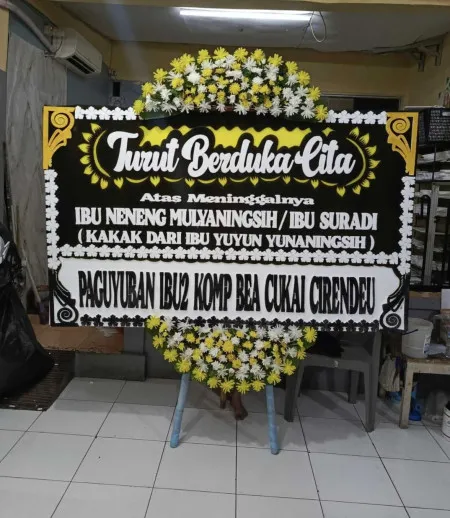 Papan Bunga Duka Gedung Serbaguna Jakarta